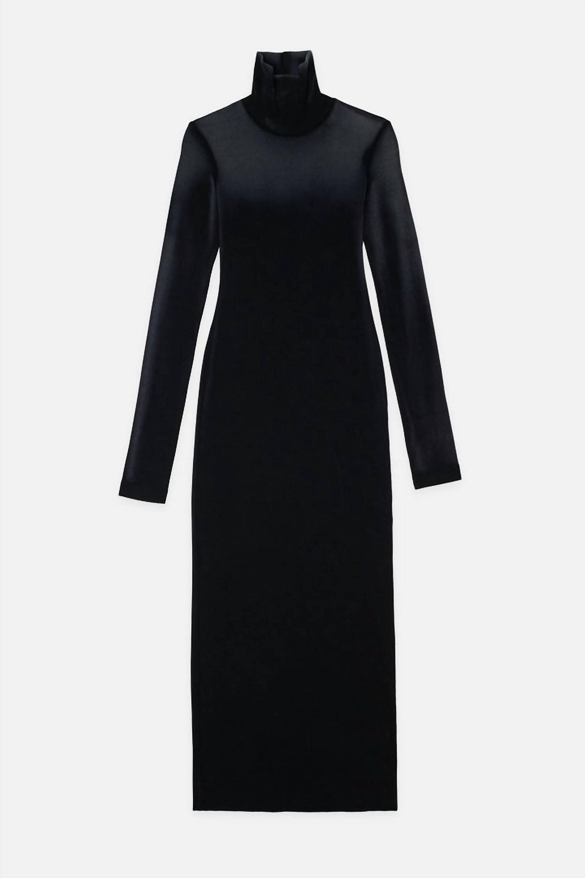Style 1-2429719840-2901 COTTON CITIZEN Size M Long Sleeve Black Floor Length Maxi on Queenly