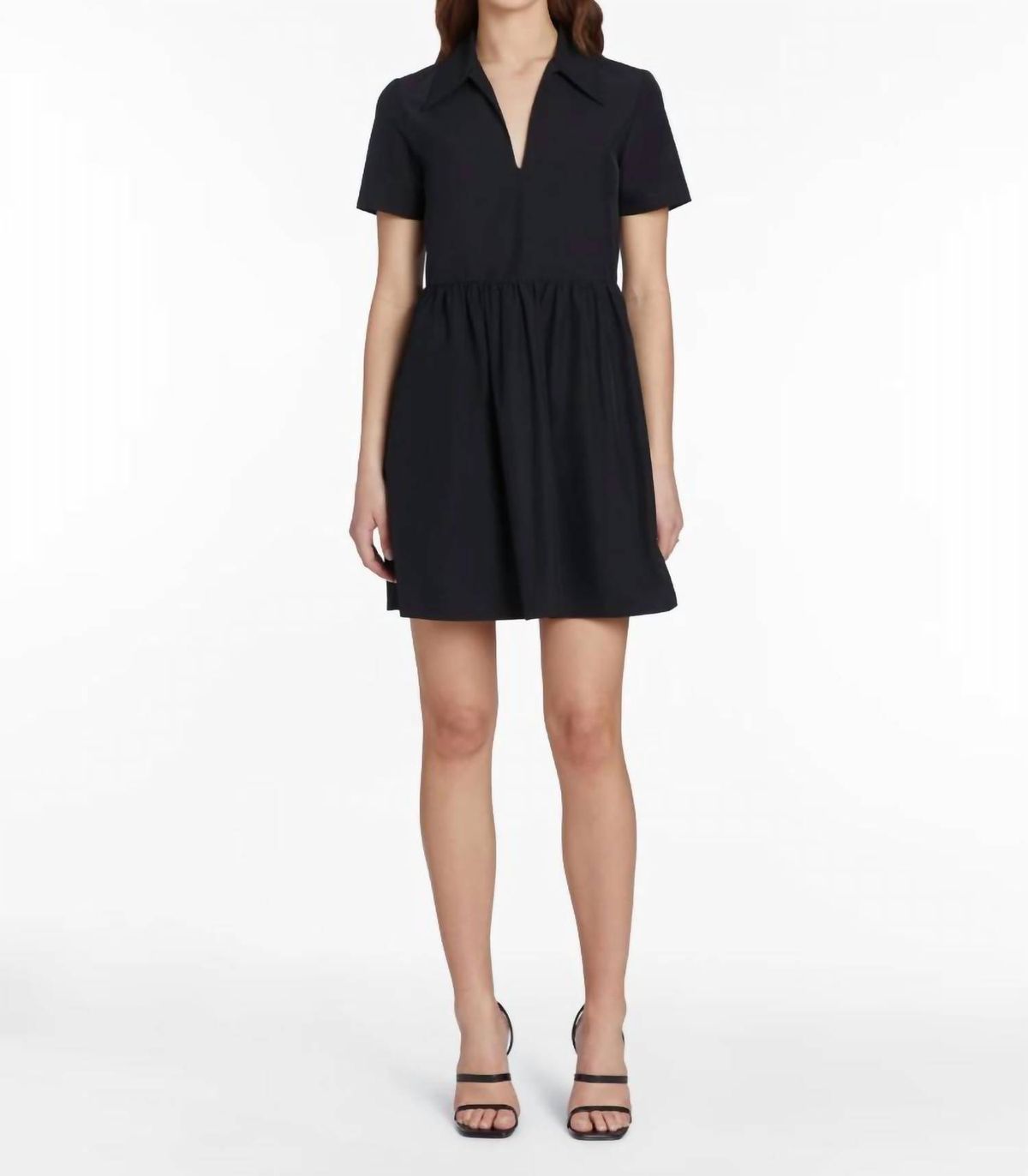 Style 1-3038021716-3236 Amanda Uprichard Size S High Neck Black Cocktail Dress on Queenly