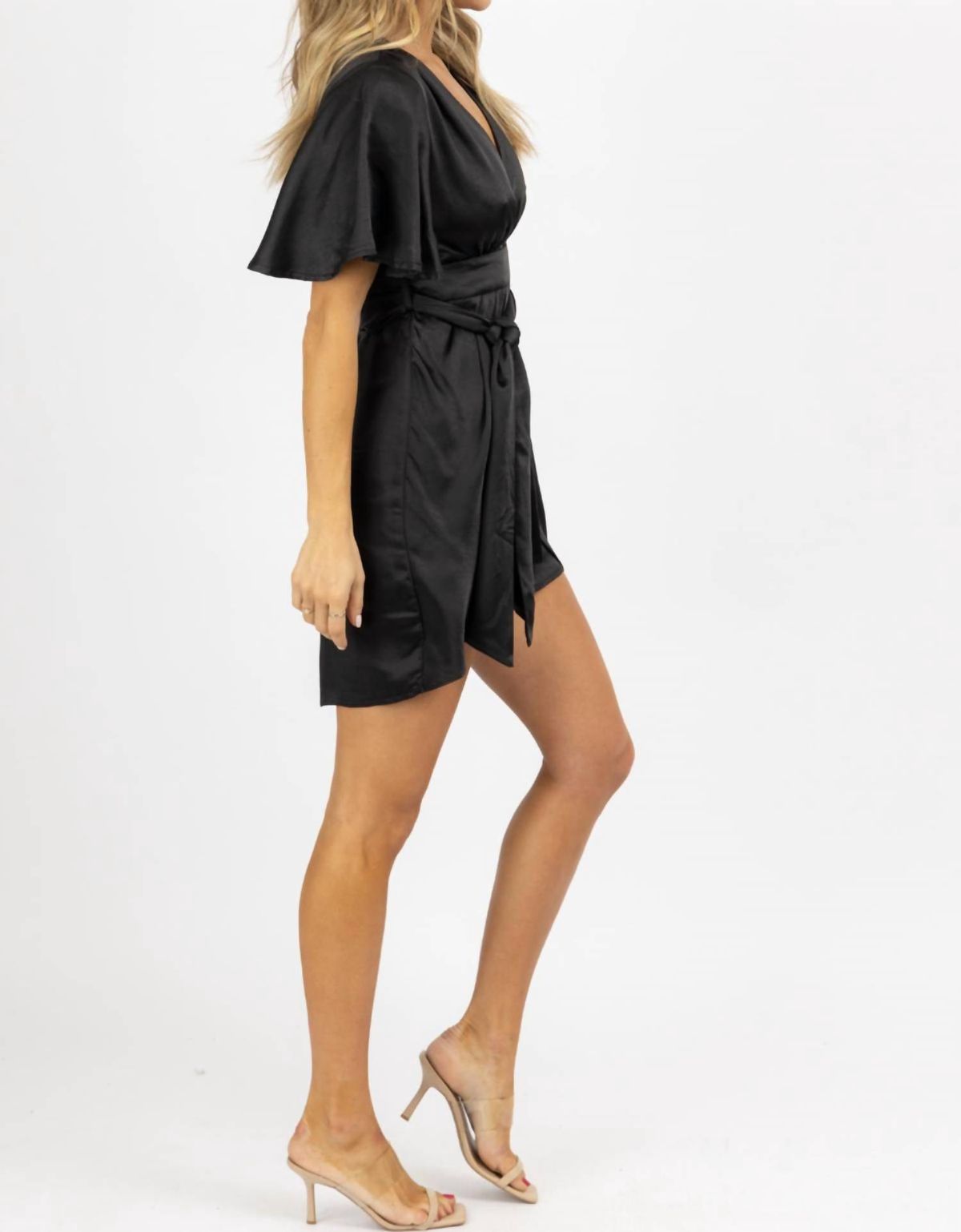 Style 1-3492136699-3236 LENA Size S Black Cocktail Dress on Queenly