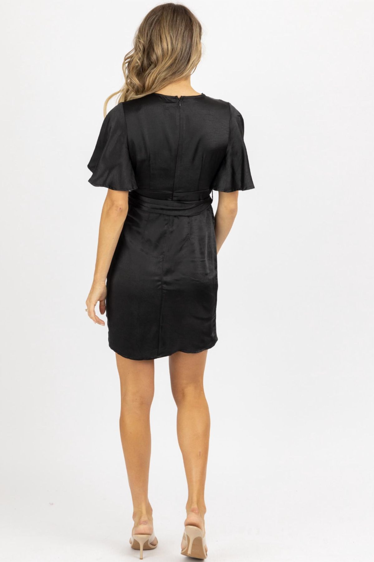 Style 1-3492136699-3236 LENA Size S Black Cocktail Dress on Queenly