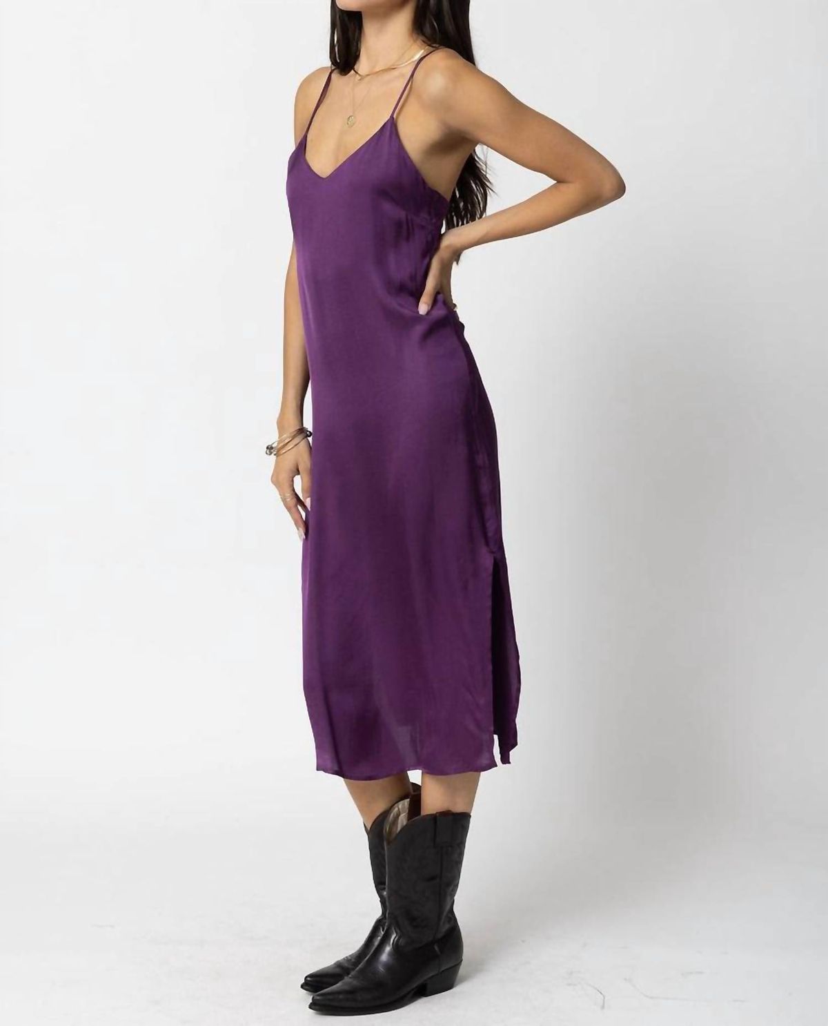 Style 1-3592217054-3903 Stillwater Size XS Satin Purple Cocktail Dress on Queenly