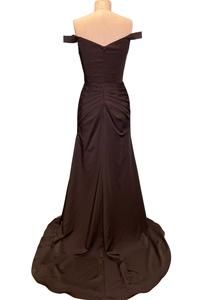 Style 50409 Jovani Size 0 Off The Shoulder Black Side Slit Dress on Queenly