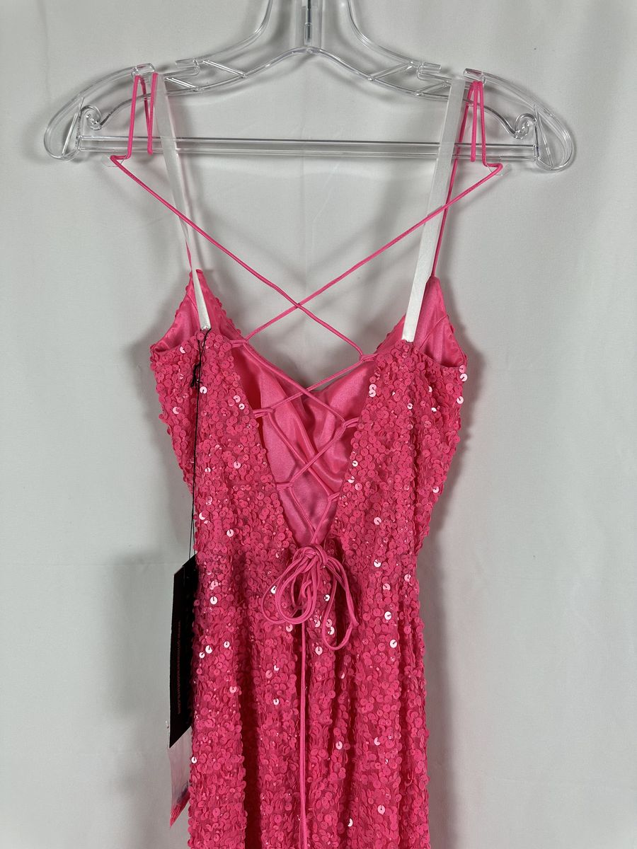 Primavera Size 8 Prom Pink Formal Jumpsuit on Queenly