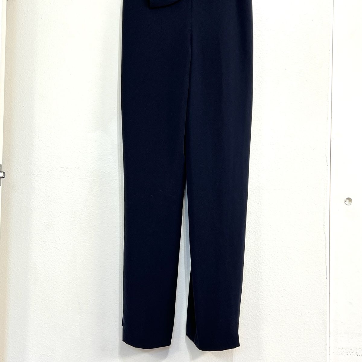 Style Whitley Sachin & Babi Size 14 Strapless Navy Blue Formal Jumpsuit on Queenly