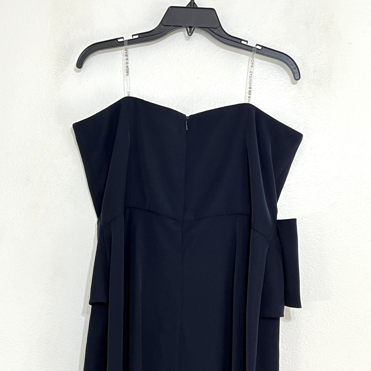 Style Whitley Sachin & Babi Size 14 Strapless Navy Blue Formal Jumpsuit on Queenly