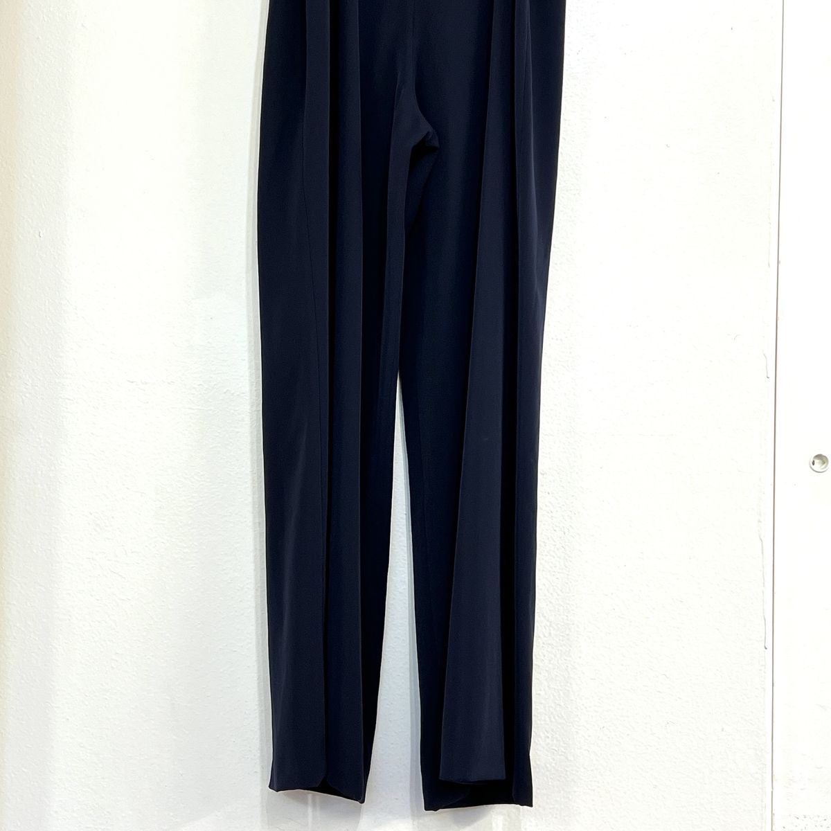 Style Whitley Sachin & Babi Size 14 Strapless Navy Blue Formal Jumpsuit on Queenly