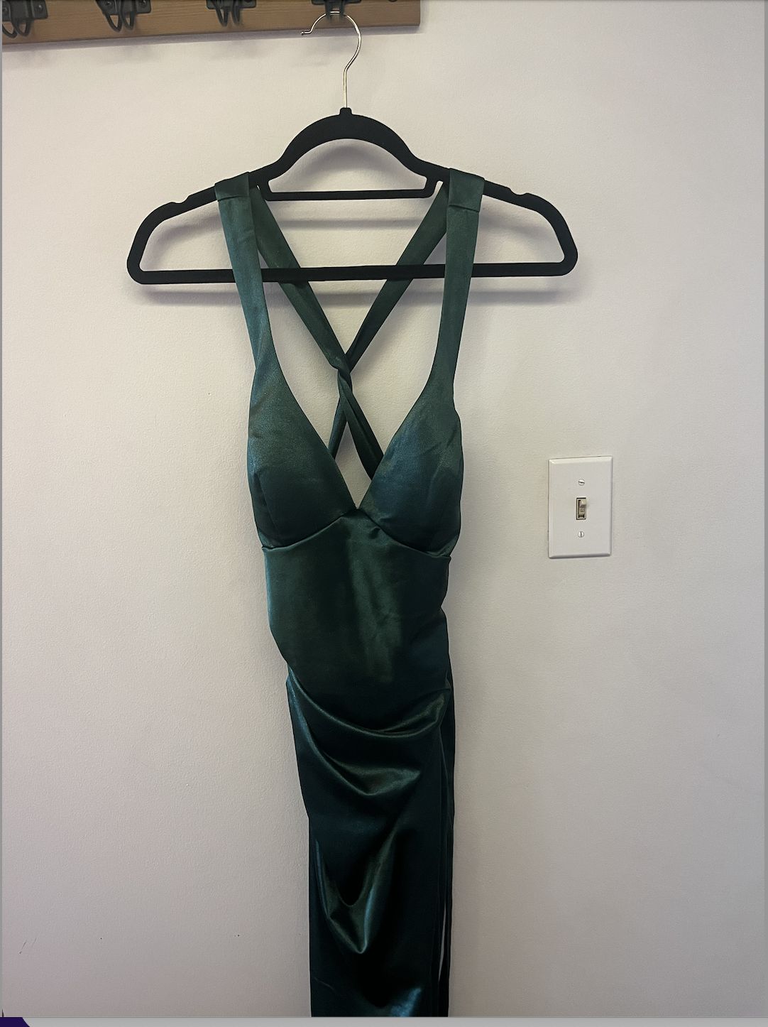 Windsor Size 6 Prom Green Side Slit Dress on Queenly