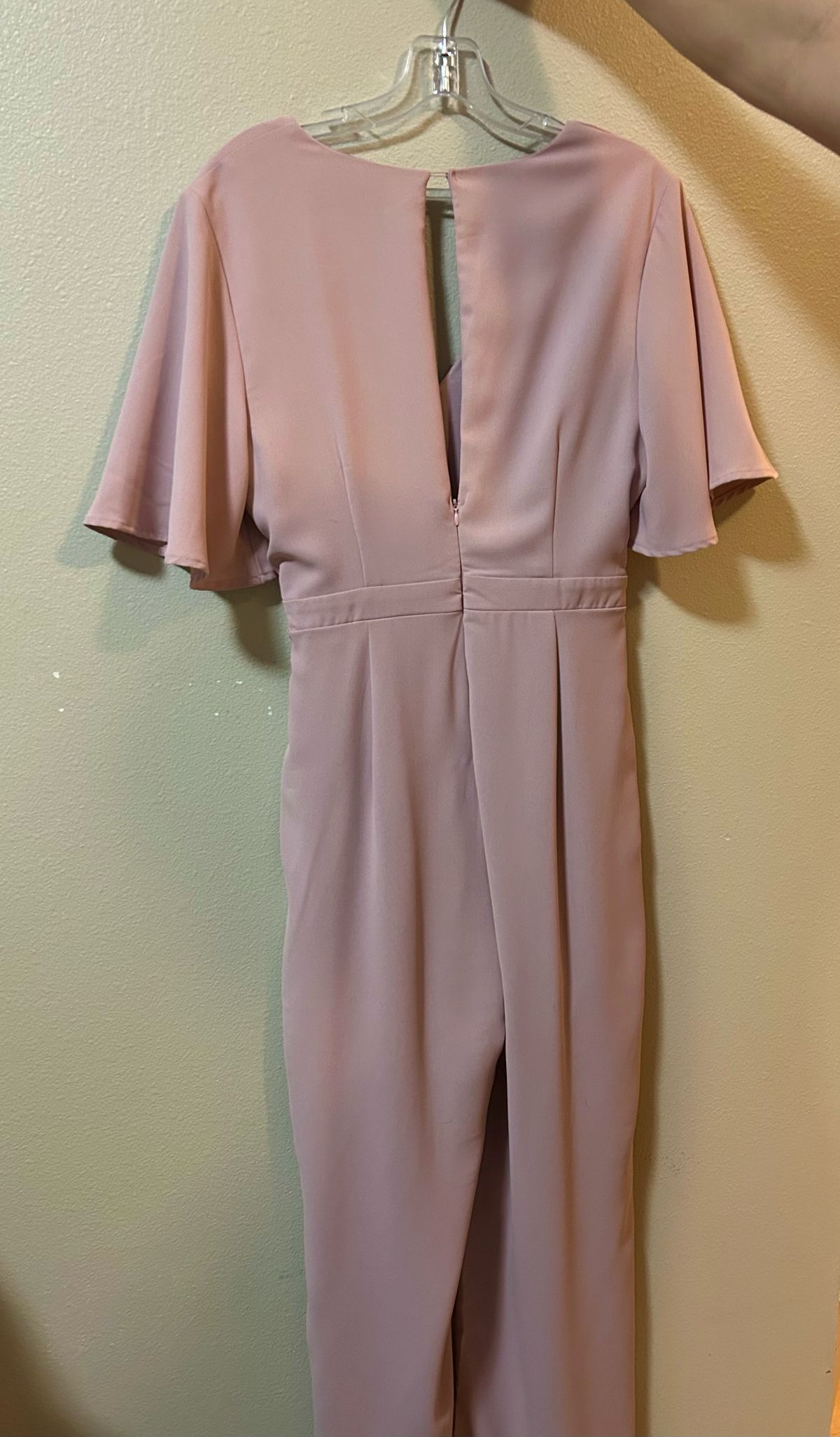 Size M Pink Formal Jumpsuit on Queenly