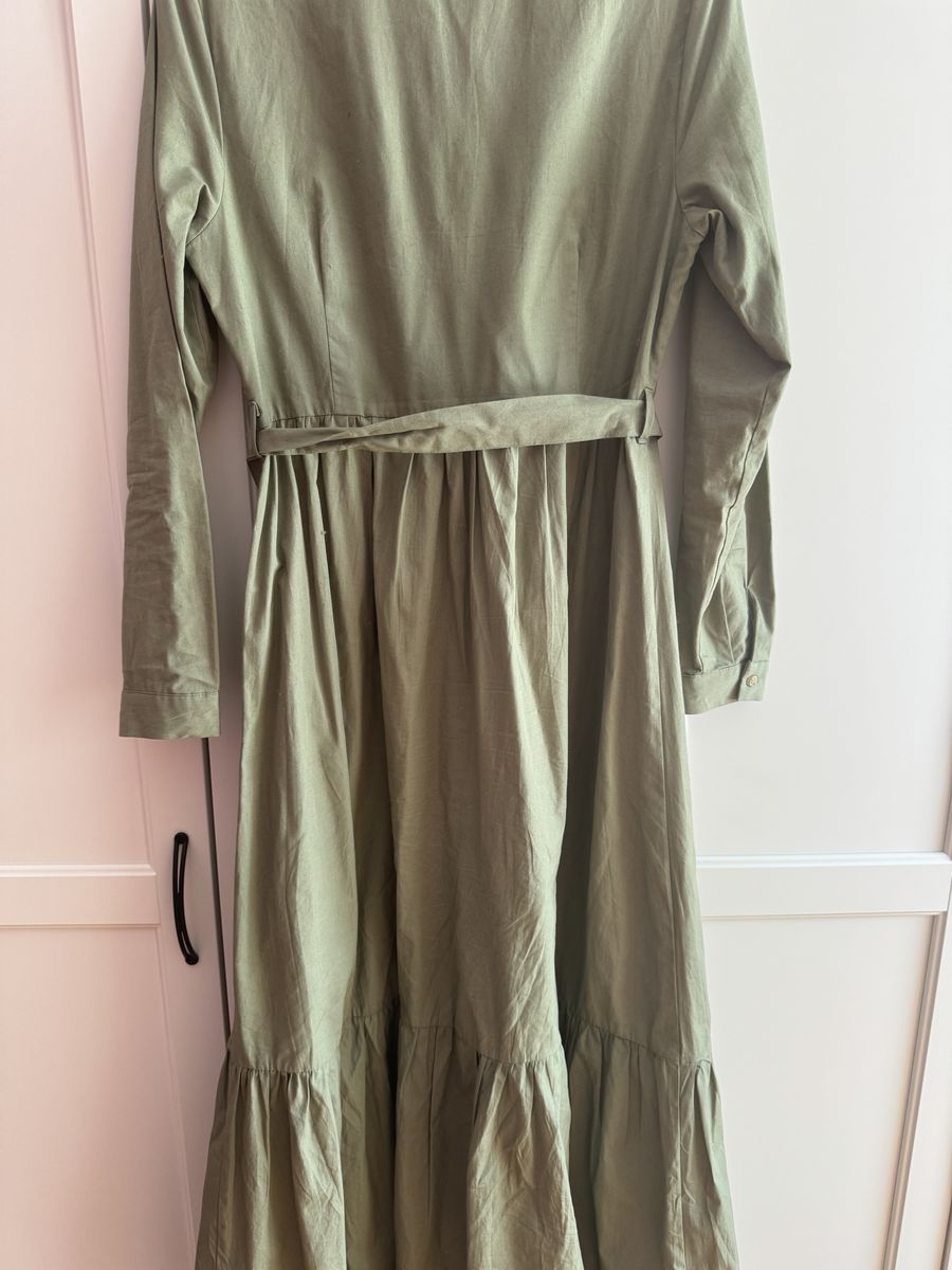 Size M Green A-line Dress on Queenly