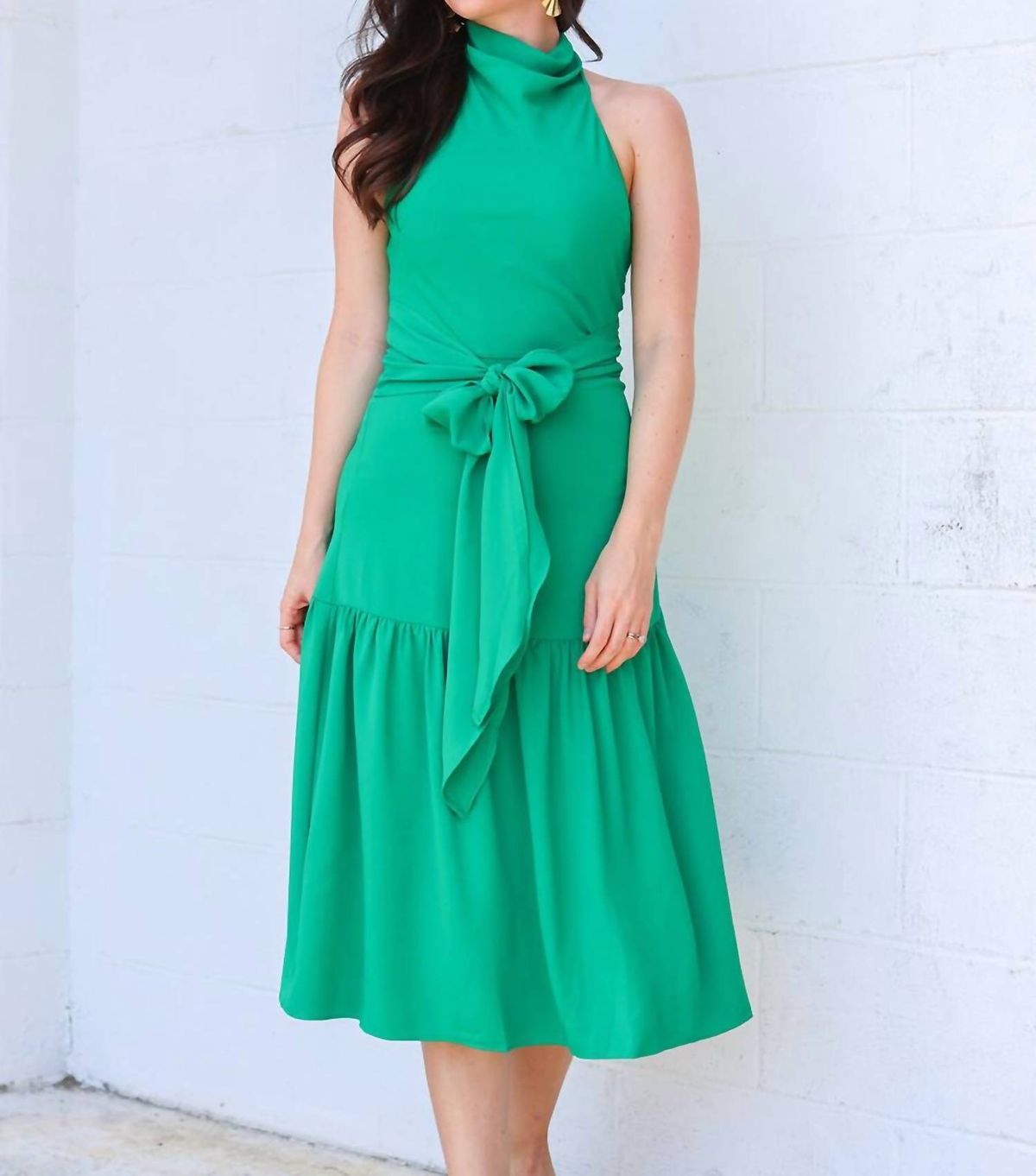Style 1-1998049709-3236 Amanda Uprichard Size S Green Cocktail Dress on Queenly