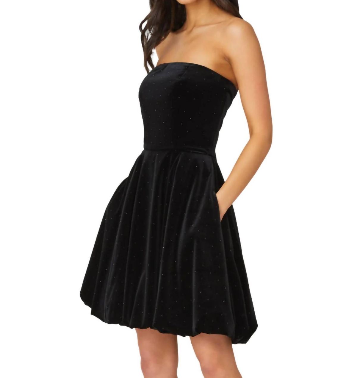 Style 1-2121116733-1901 Shoshanna Size 6 Black Cocktail Dress on Queenly
