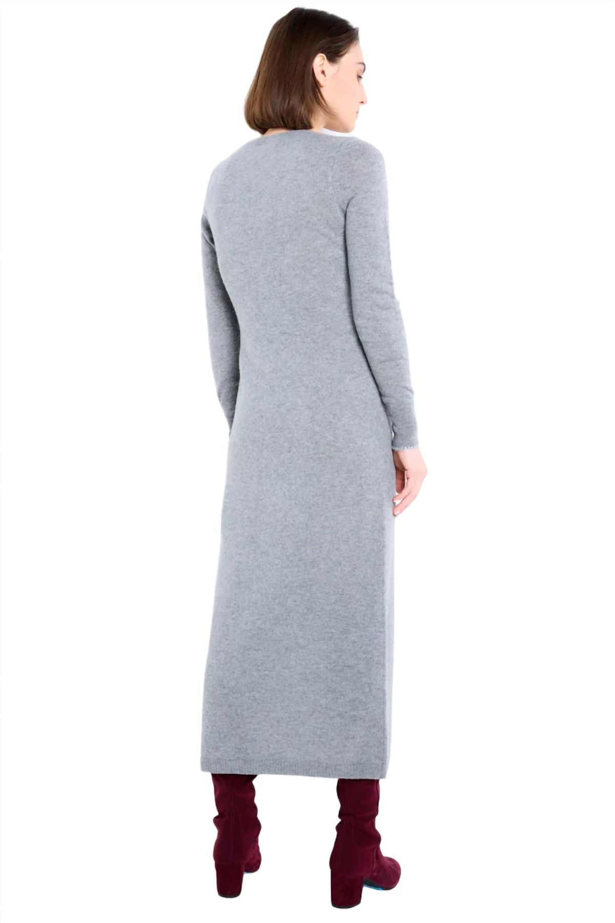 Style 1-2211623850-2696 LISA TODD Size L Gray Cocktail Dress on Queenly