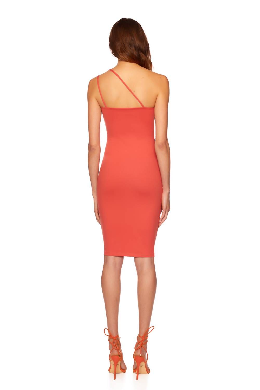 Style 1-2223528881-3855 Susana Monaco Size XS One Shoulder Red Cocktail Dress on Queenly