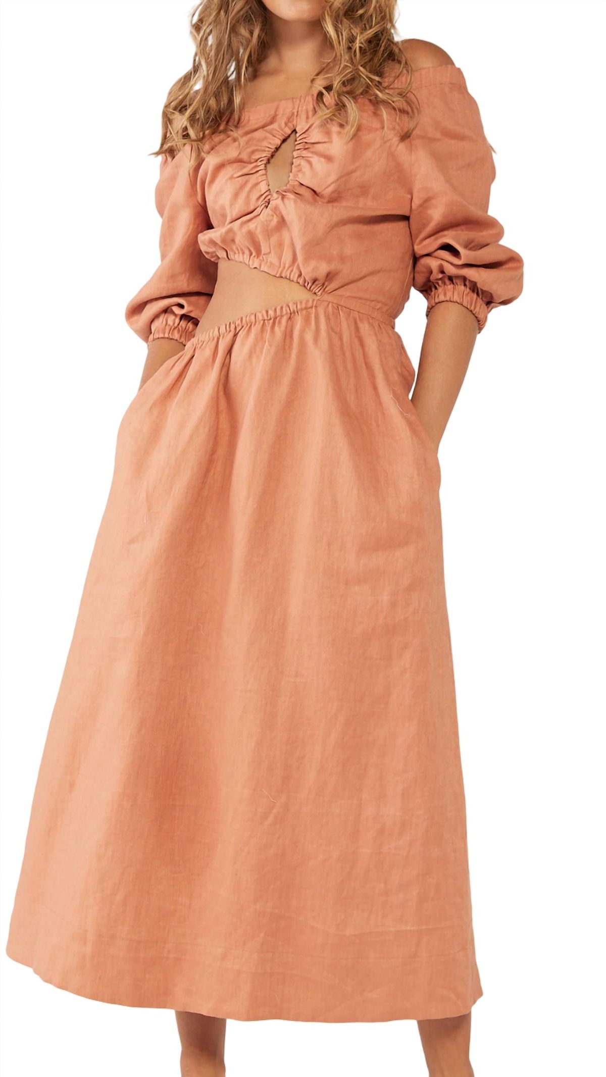 Style 1-3008172810-3471 SOVERE Size S Orange Cocktail Dress on Queenly