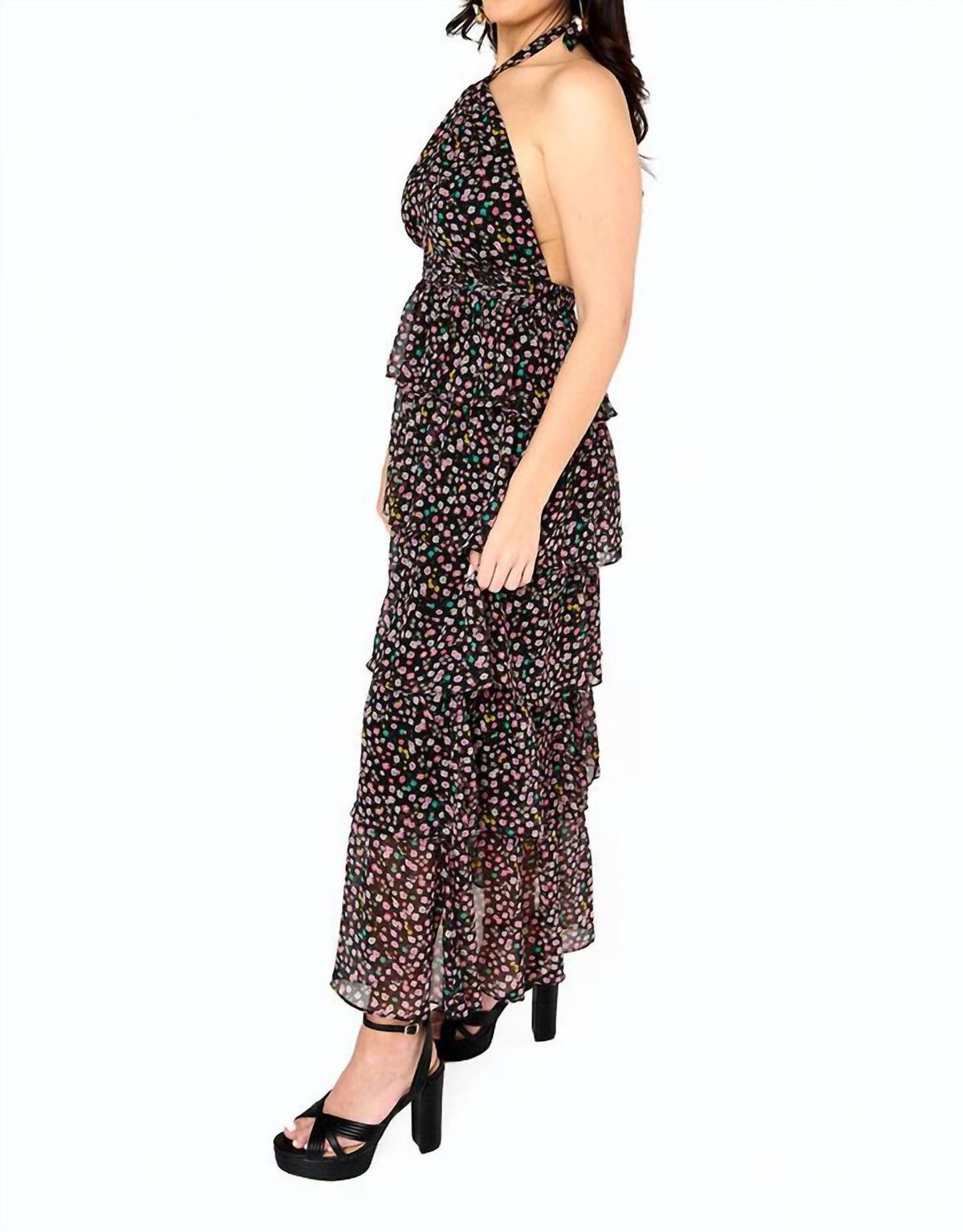 Style 1-3135990766-3471 BUDDYLOVE Size S Black Floor Length Maxi on Queenly