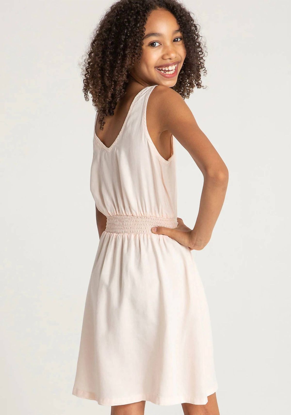 Style 1-3300995028-238 Bella Dahl Size 12 Nude Cocktail Dress on Queenly