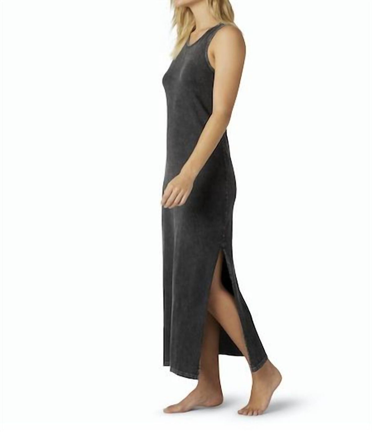 Style 1-3575349671-2696 BEYOND YOGA Size L Black Floor Length Maxi on Queenly