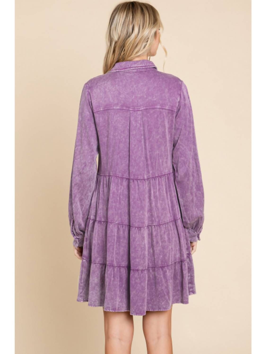 Style 1-3579879950-921 Jodifl Size 2X Long Sleeve Sheer Purple Cocktail Dress on Queenly