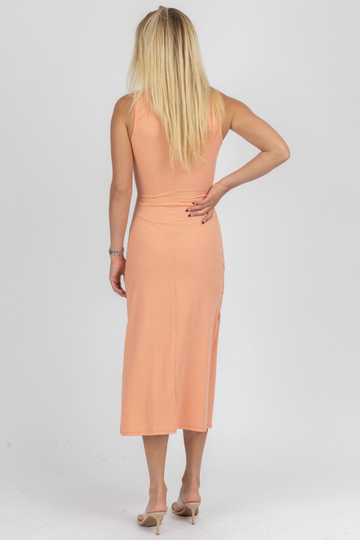 Style 1-3635249193-2696 Peach Love Size L Orange Cocktail Dress on Queenly