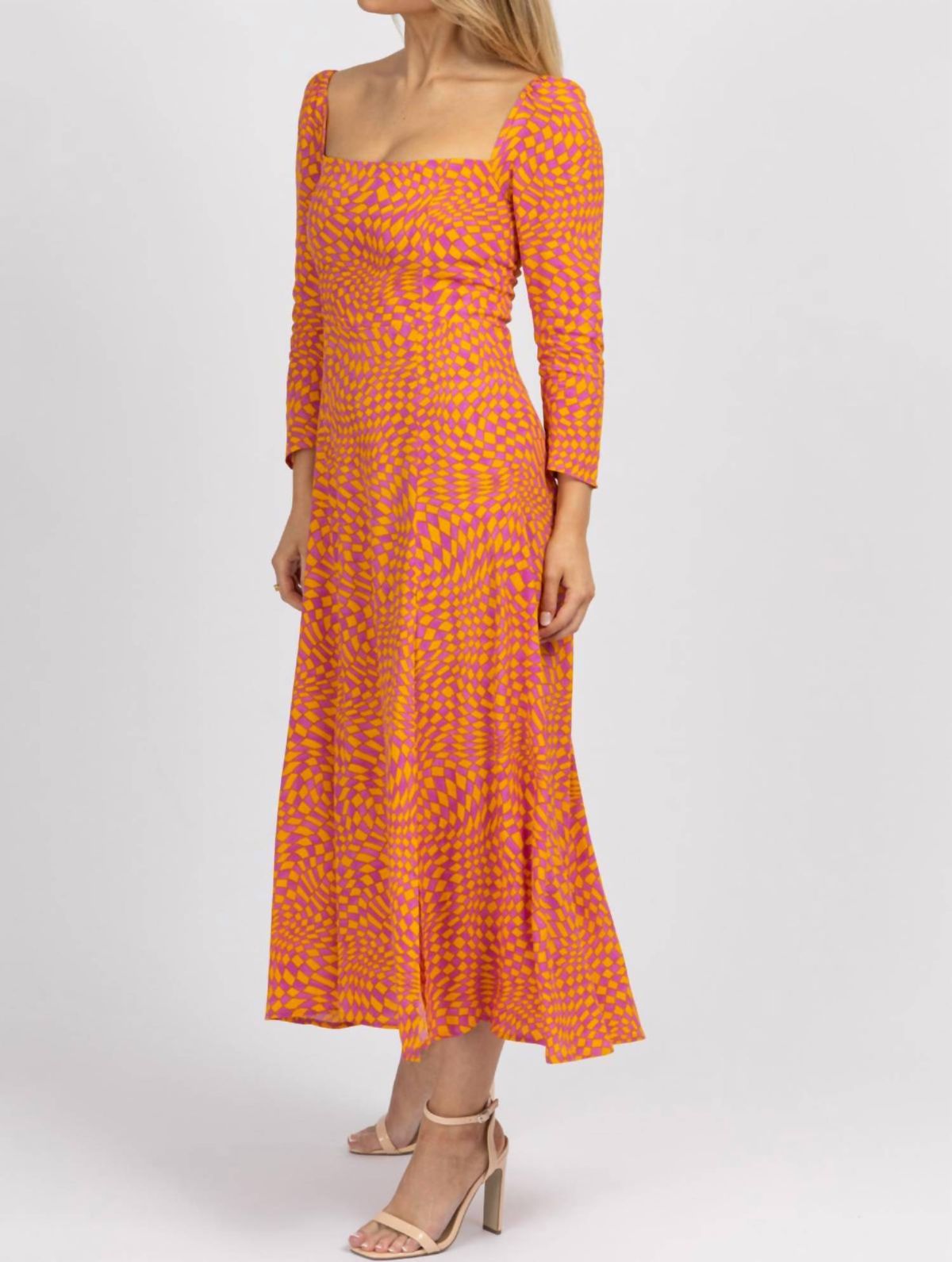 Style 1-3857611397-3236 OLIVACEOUS Size S Orange Cocktail Dress on Queenly