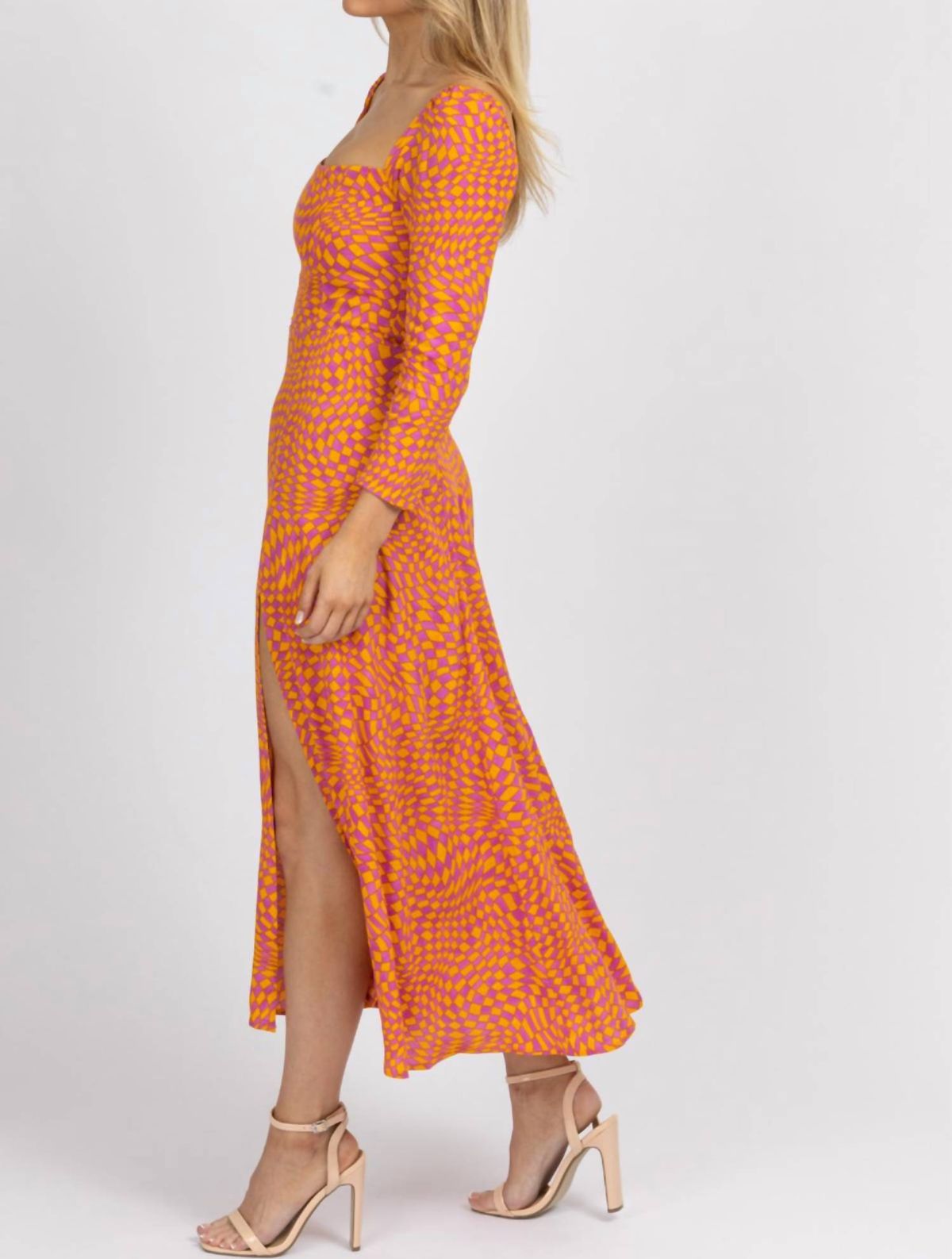 Style 1-3857611397-3236 OLIVACEOUS Size S Orange Cocktail Dress on Queenly