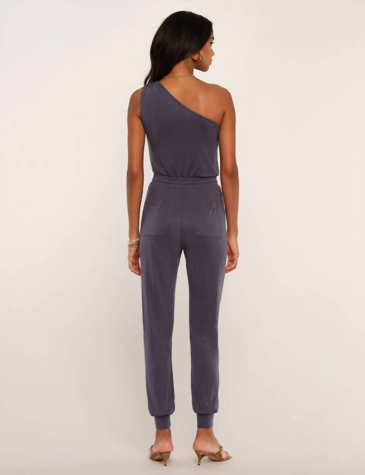 Style 1-4102615755-3014 heartloom Size M Blue Formal Jumpsuit on Queenly