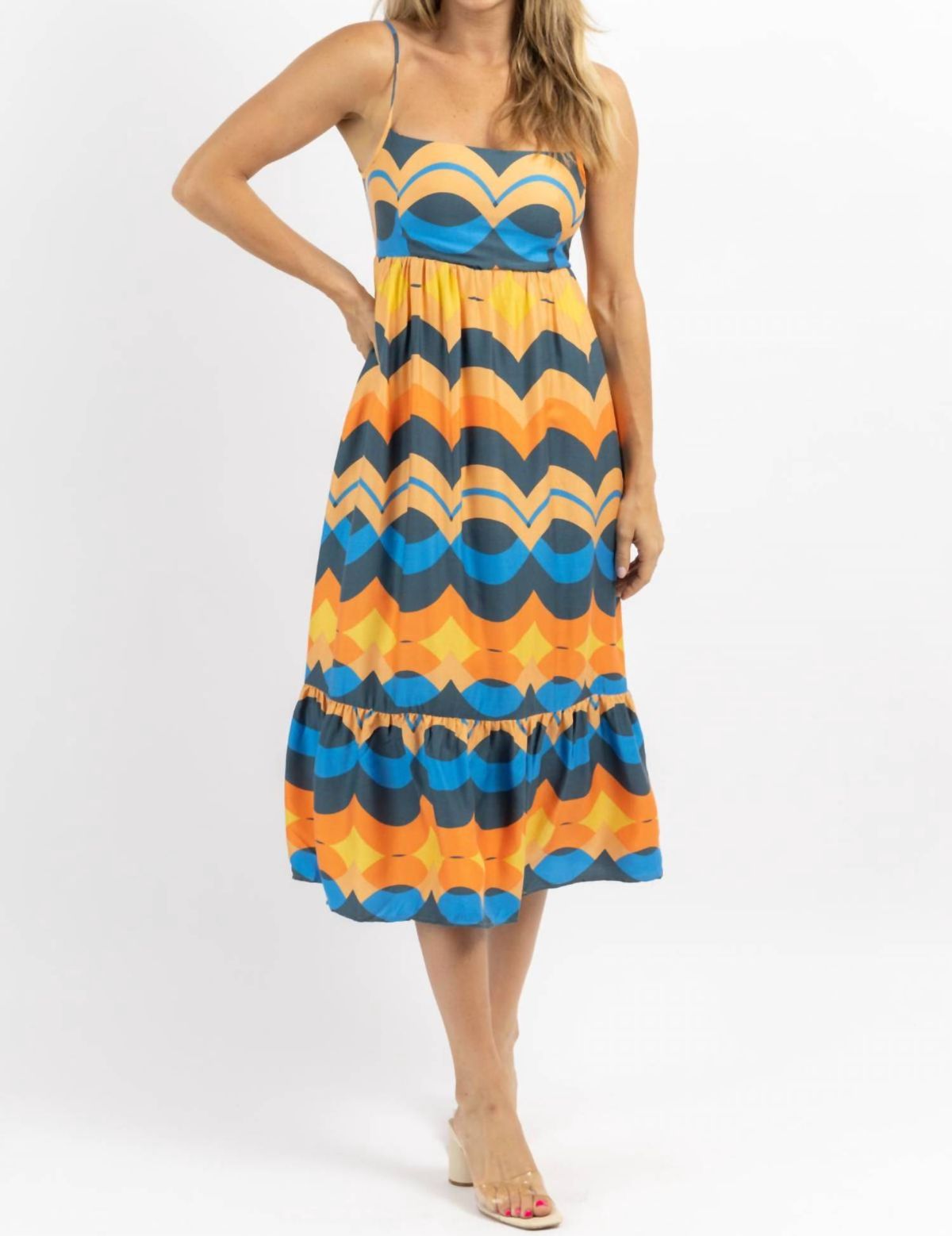 Style 1-593170732-3236 OLIVACEOUS Size S Multicolor Cocktail Dress on Queenly
