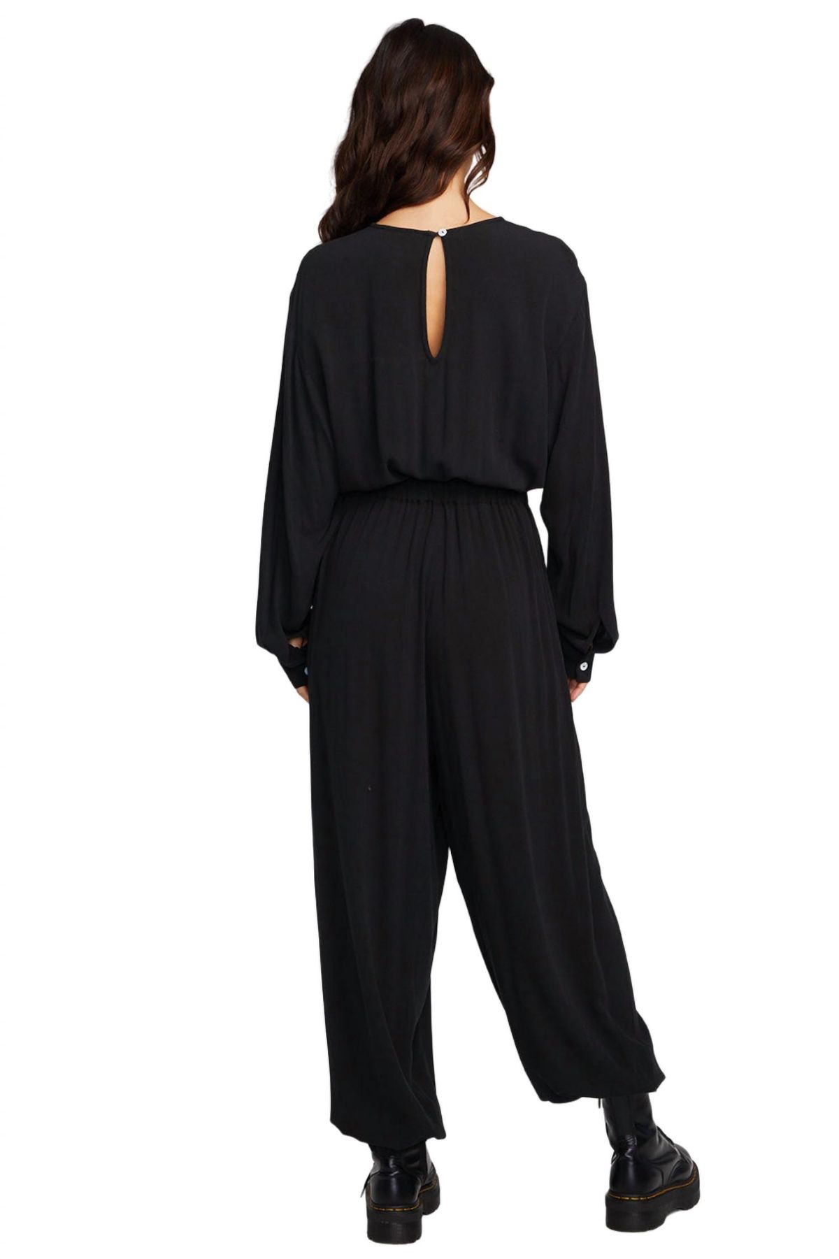Style 1-84925996-3236 Chaser Size S Black Formal Jumpsuit on Queenly