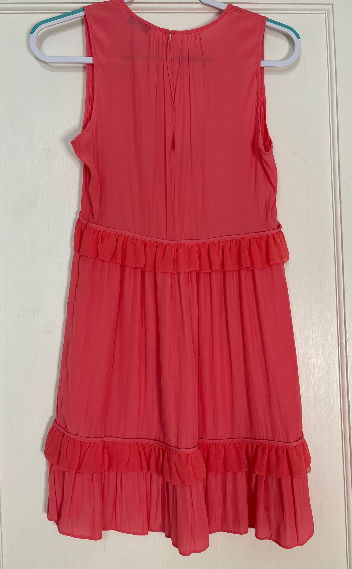 Ramy Brook Size 2 Plunge Coral Cocktail Dress on Queenly