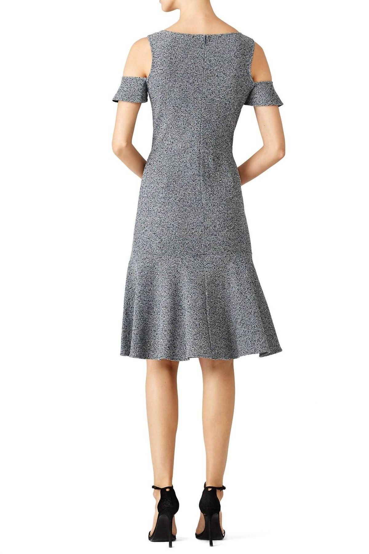 Style 1-1056956669-1572-1 Derek Lam 10 Crosby Plus Size 42 Gray Cocktail Dress on Queenly