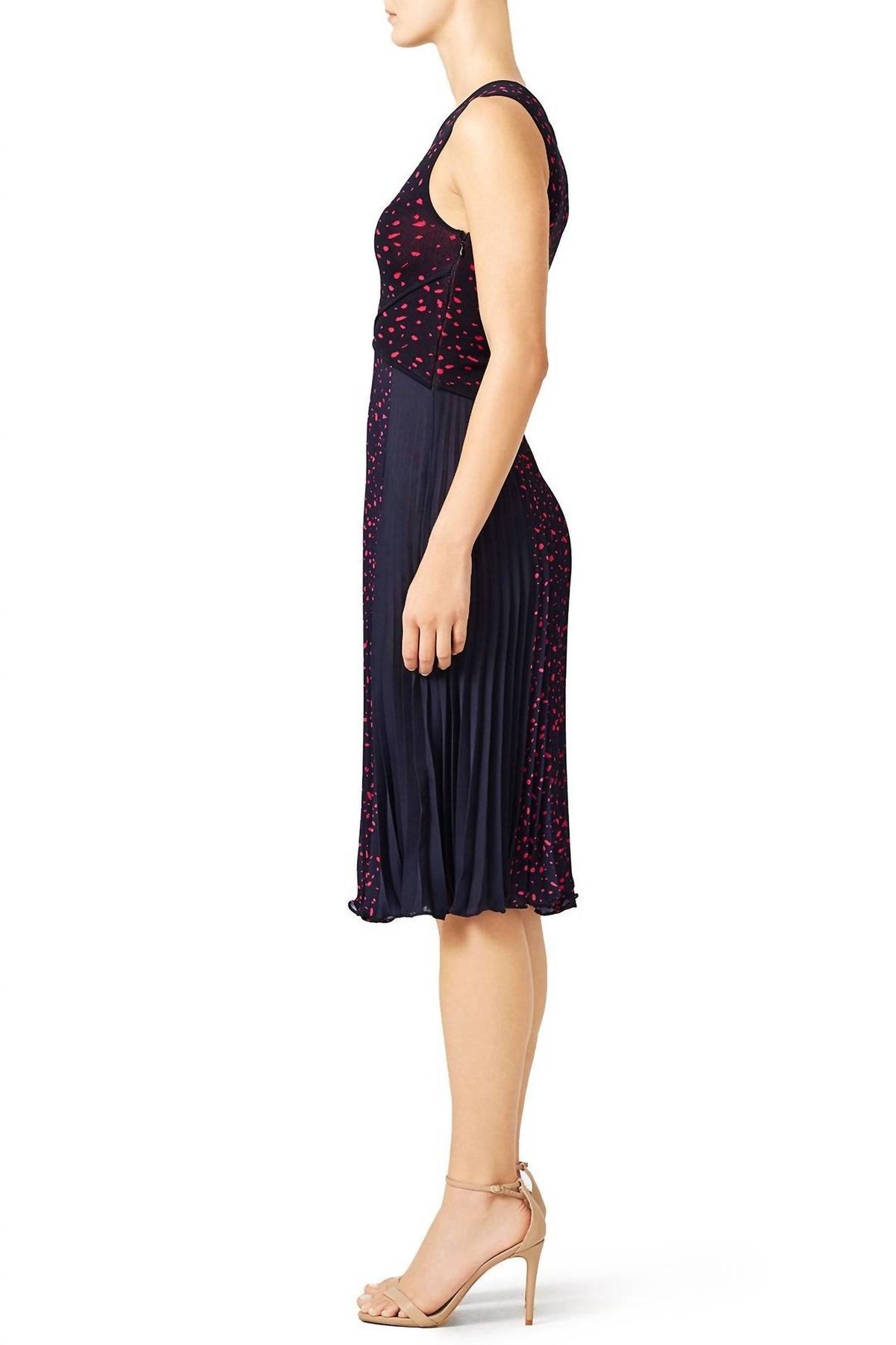 Style 1-1525209950-1498-1 SACHIN & BABI Size 4 Satin Navy Blue Cocktail Dress on Queenly