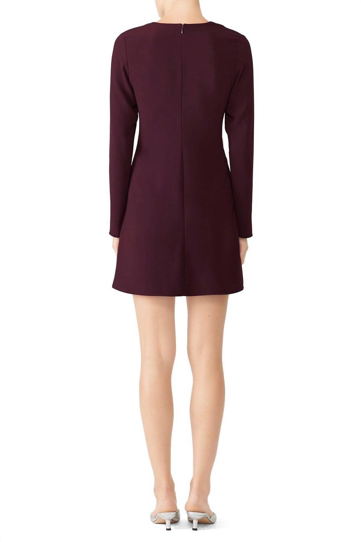 Style 1-2446412538-2901-1 Amanda Uprichard Size M Long Sleeve Purple Cocktail Dress on Queenly