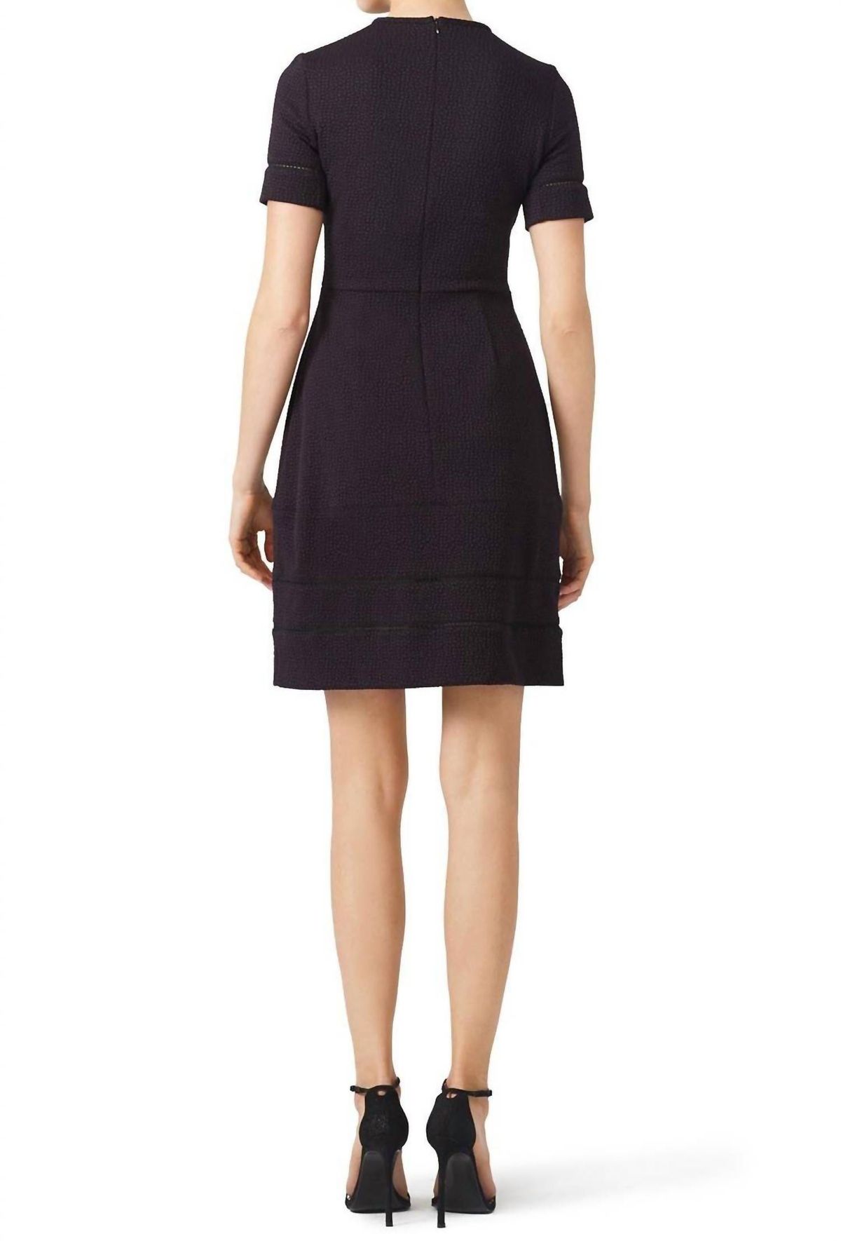 Style 1-3561625283-1498-1 YIGAL AZROUEL Size 4 Black Cocktail Dress on Queenly