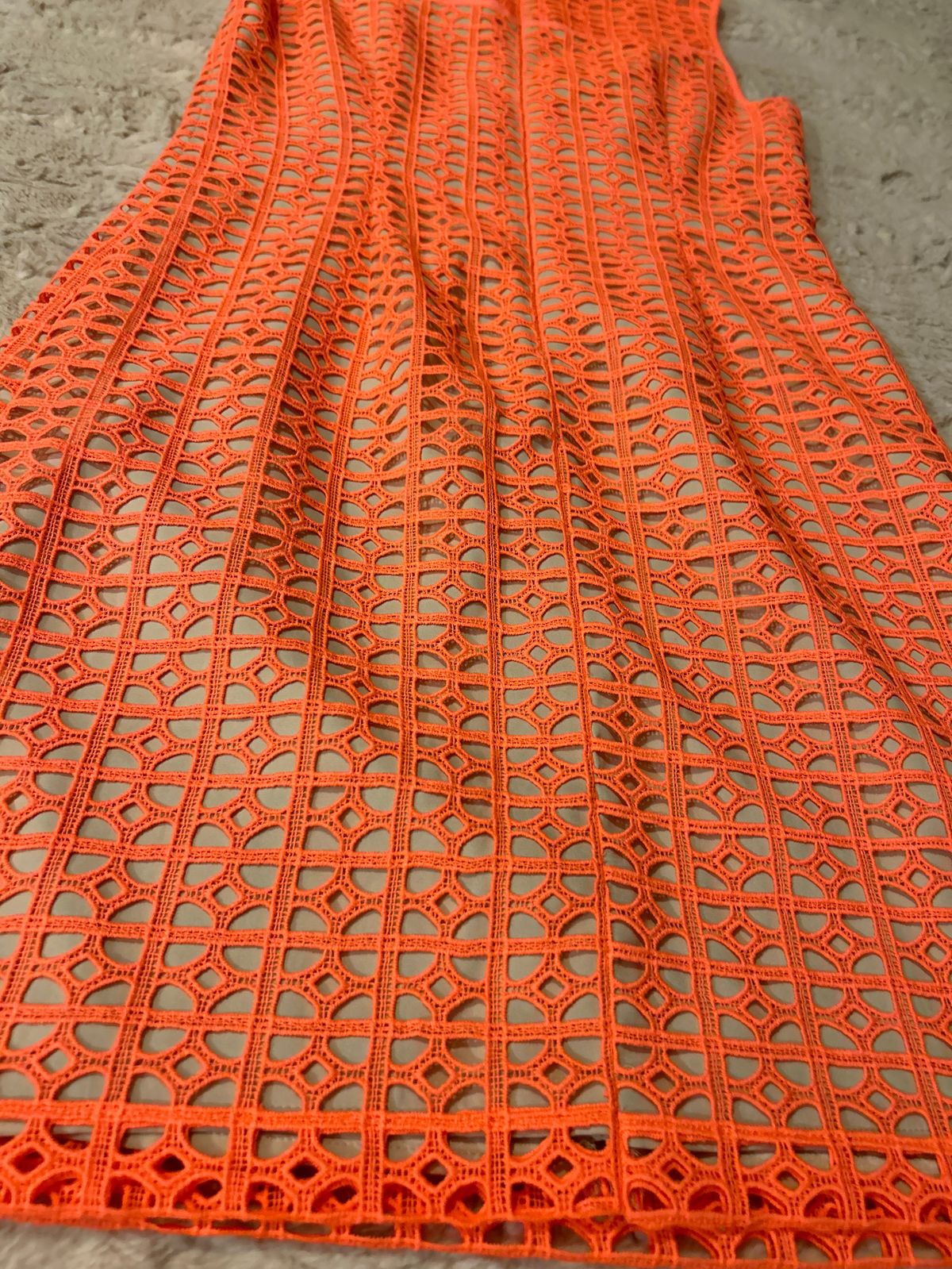 Gianni Bini Size 6 Coral A-line Dress on Queenly