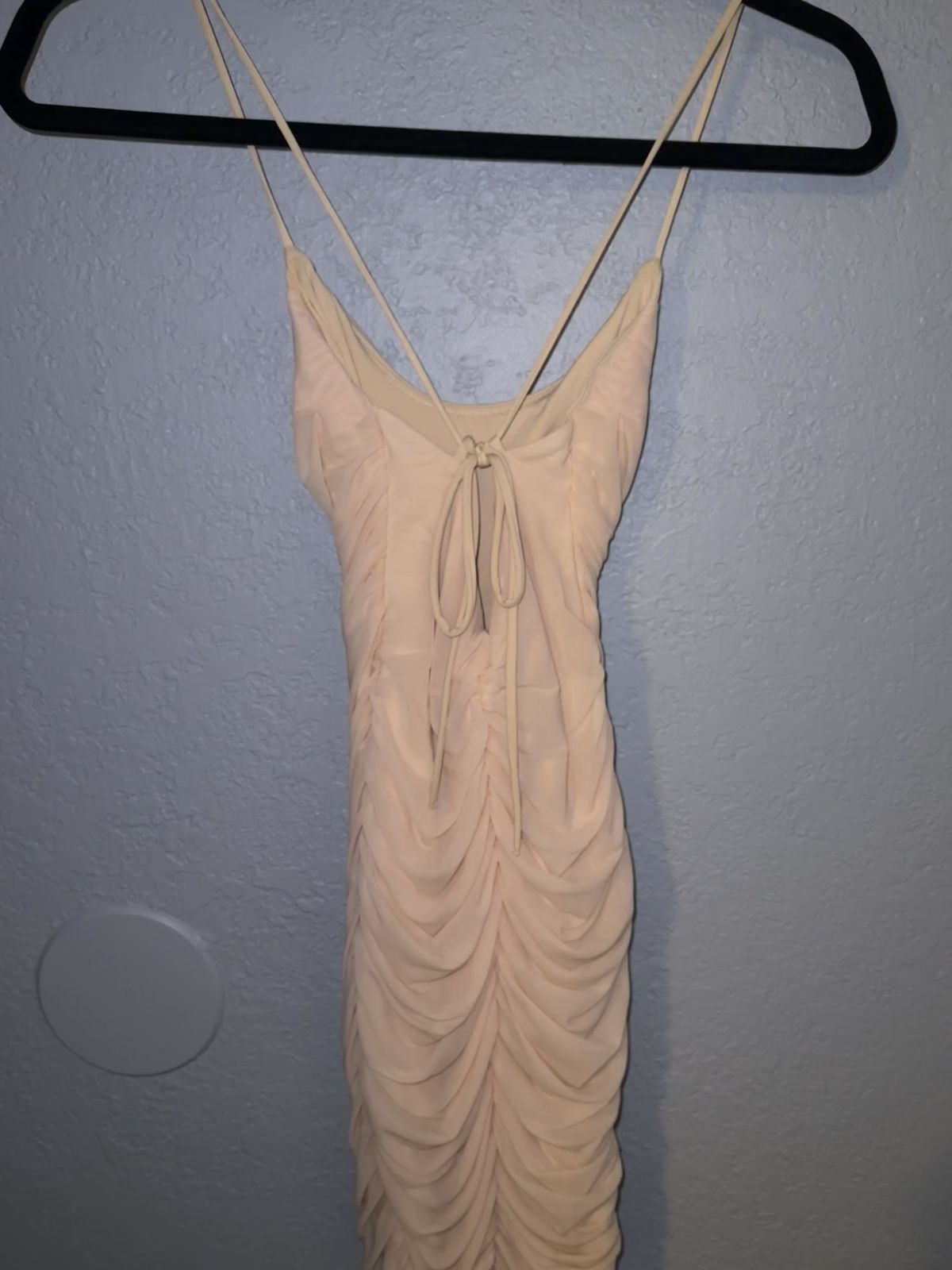 Princess Polly Size 2 Homecoming Nude Cocktail Dress on Queenly