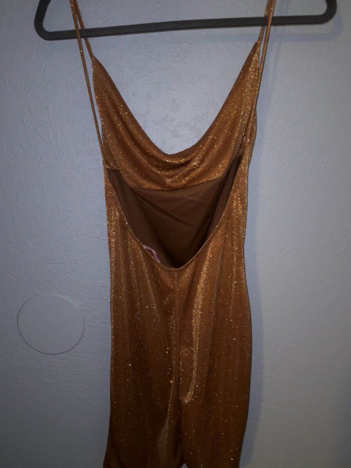 Size S Nightclub Gold Cocktail Dress on Queenly