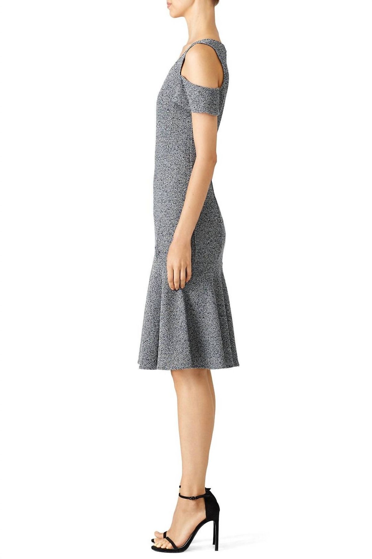 Style 1-1056956669-1502-1 Derek Lam 10 Crosby Plus Size 40 Gray Cocktail Dress on Queenly