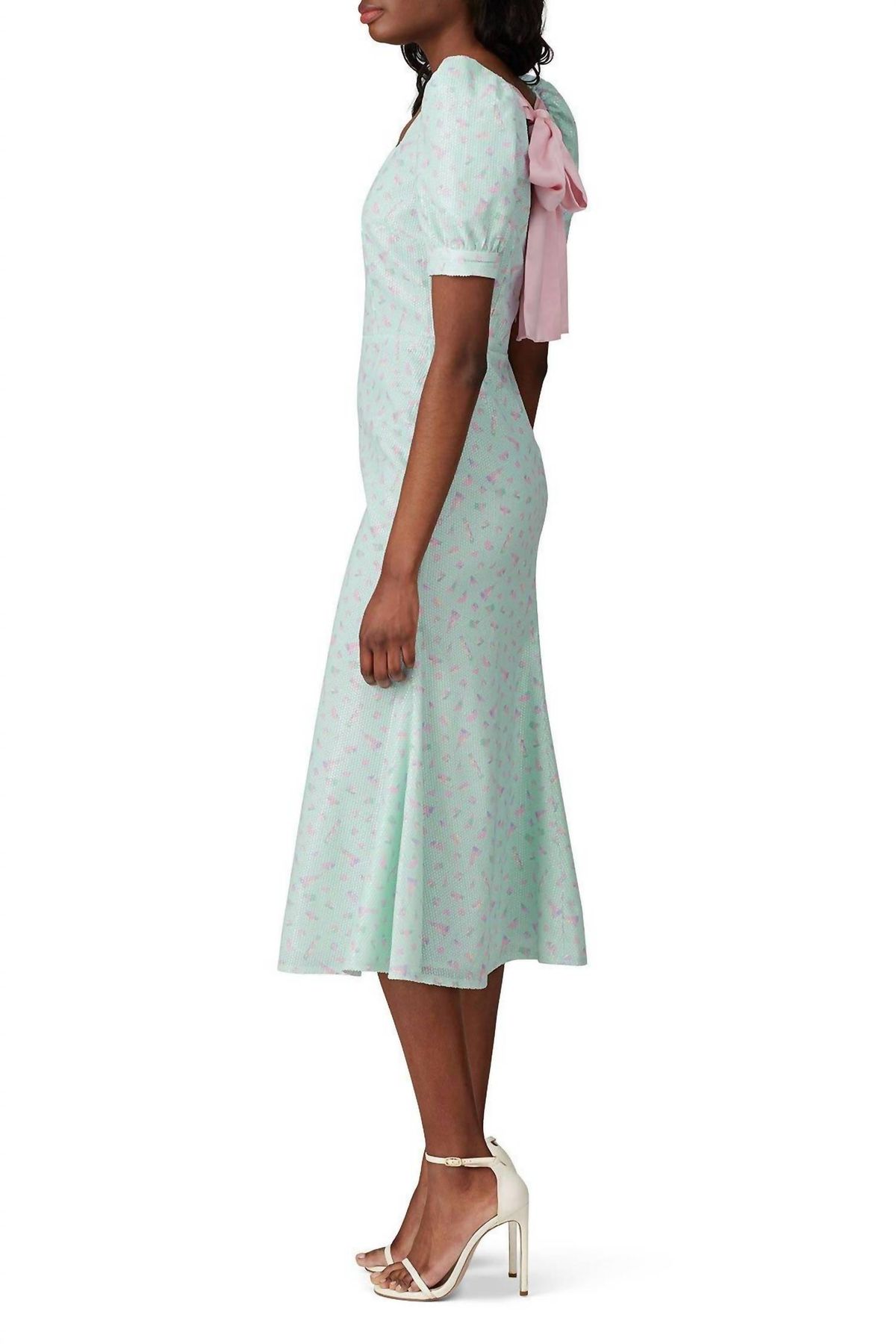 Style 1-1819459701-4818-1 Olivia Rubin Size 4 Light Green Cocktail Dress on Queenly
