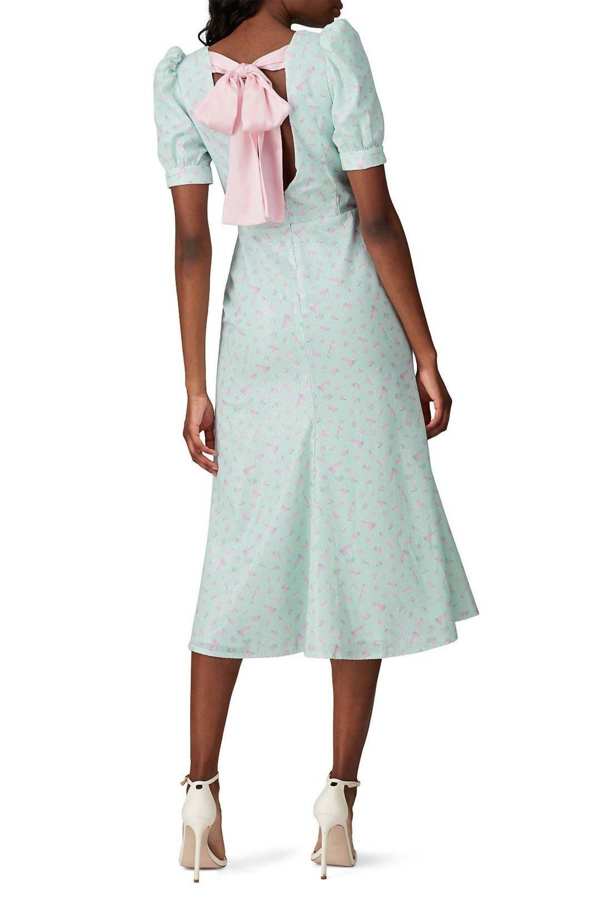 Style 1-1819459701-4818-1 Olivia Rubin Size 4 Light Green Cocktail Dress on Queenly