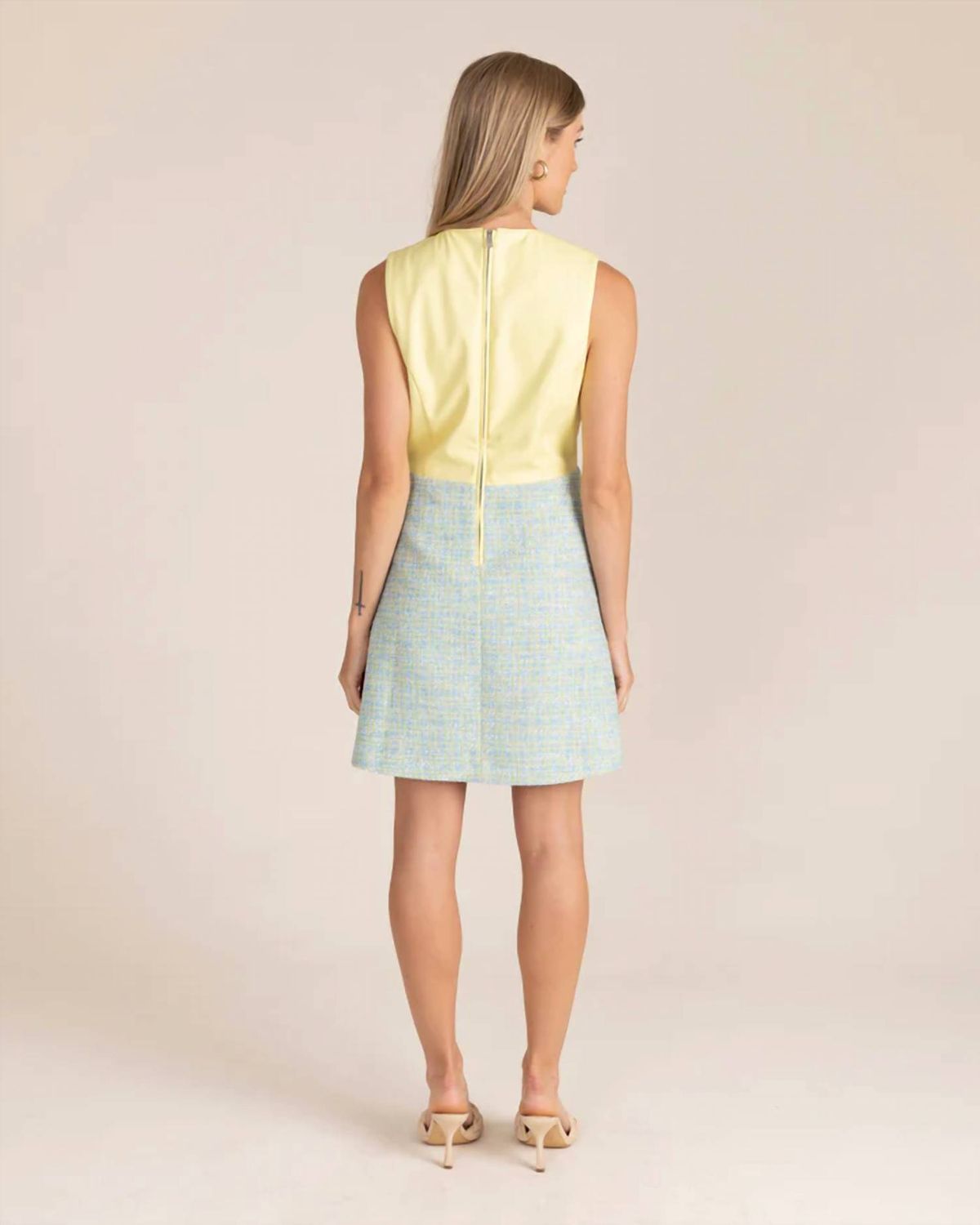 Style 1-2171875234-2696 Sedge Size L Yellow Cocktail Dress on Queenly