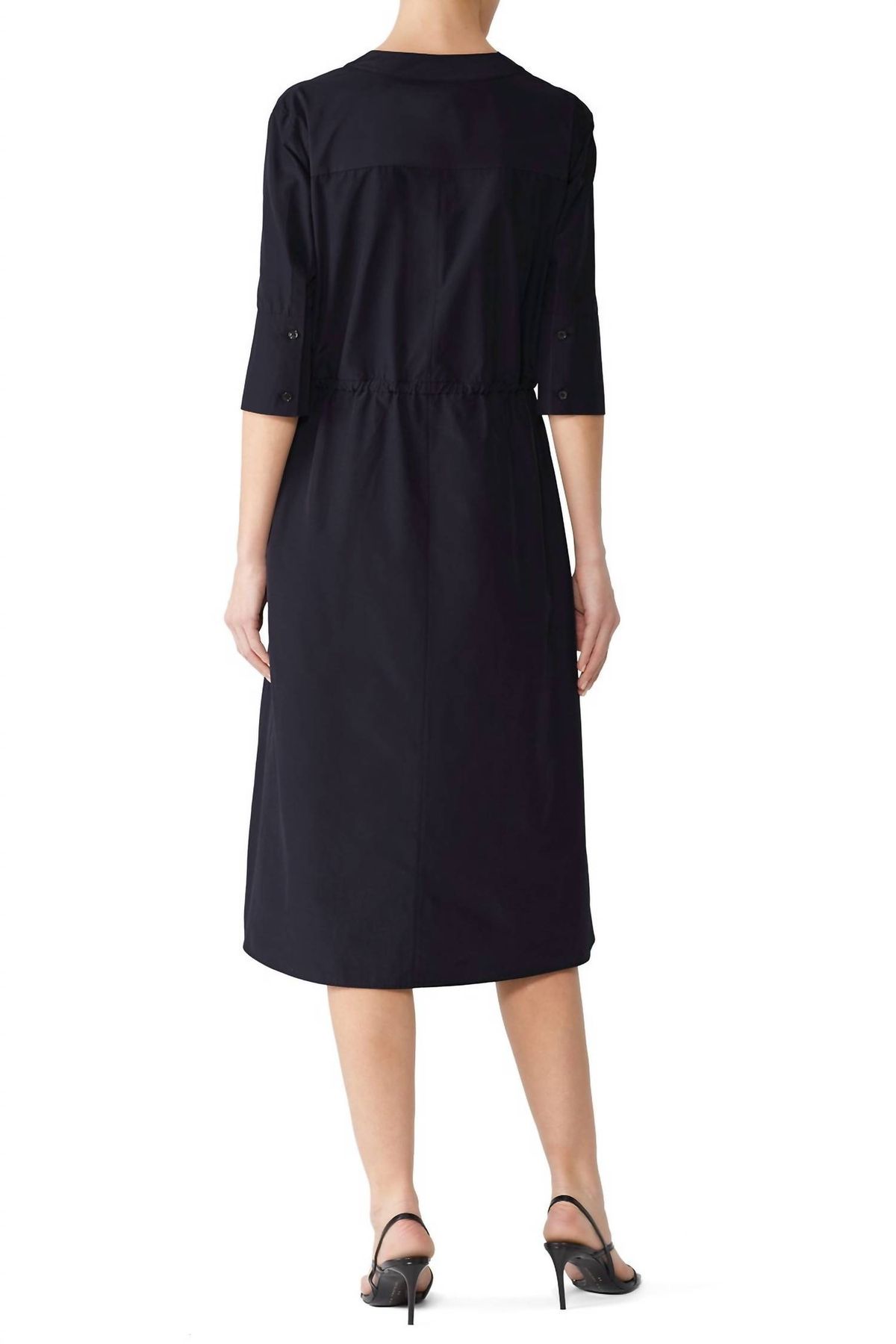 Style 1-2330480973-1396-1 Jil Sander Plus Size 38 Navy Blue Cocktail Dress on Queenly