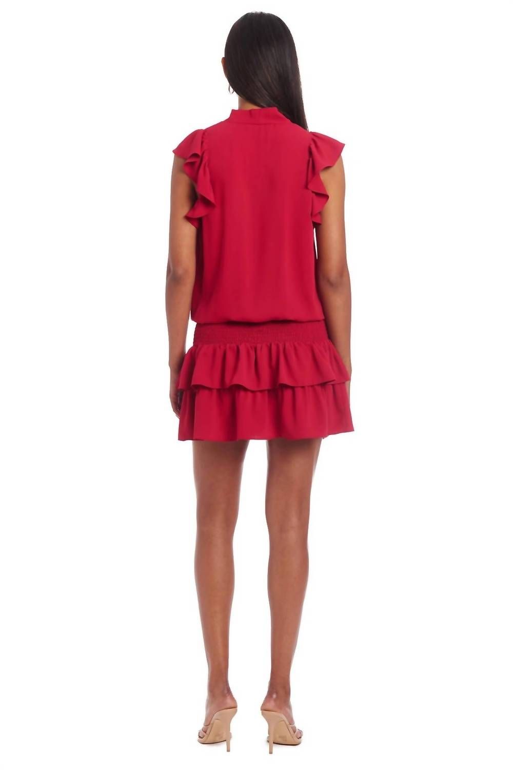 Style 1-2417546515-2791 Amanda Uprichard Size L Red Cocktail Dress on Queenly