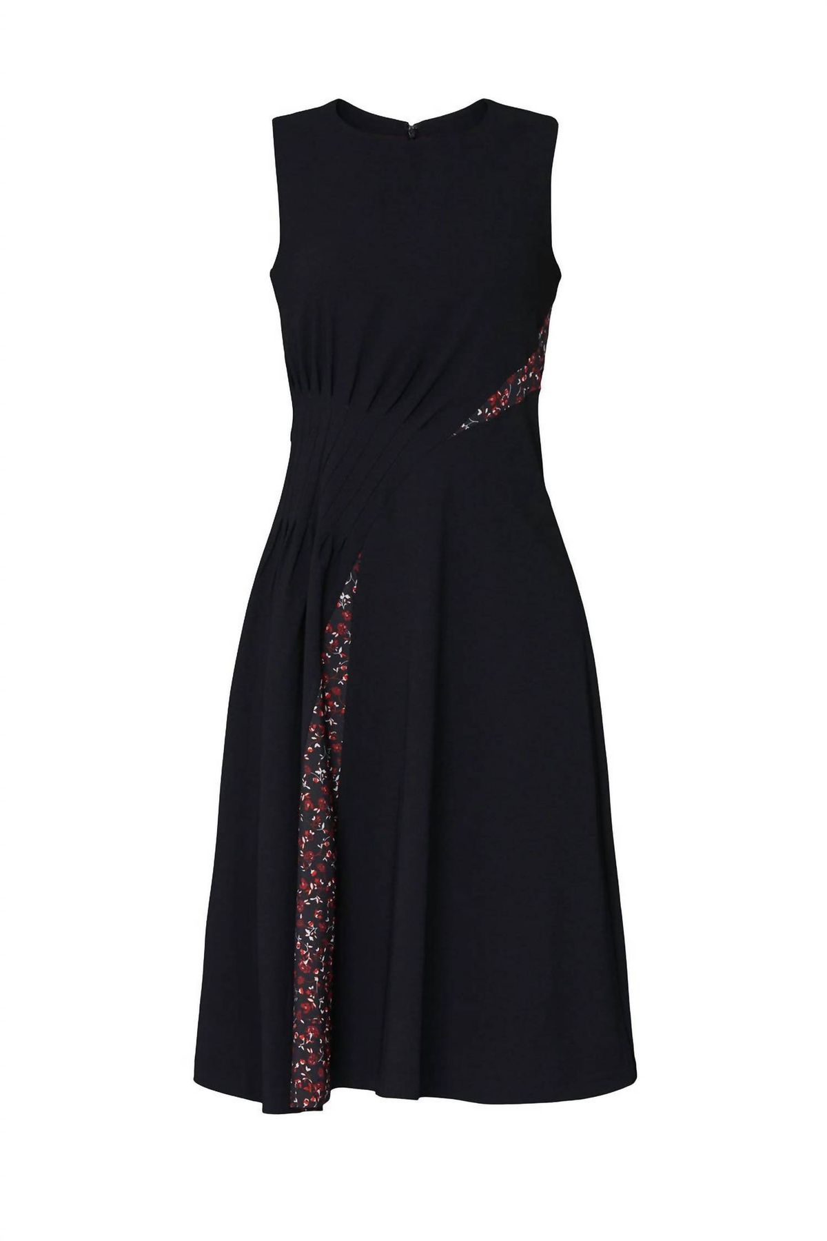 Style 1-2649523459-5657-1 Thakoon Size 2 Floral Black Cocktail Dress on Queenly