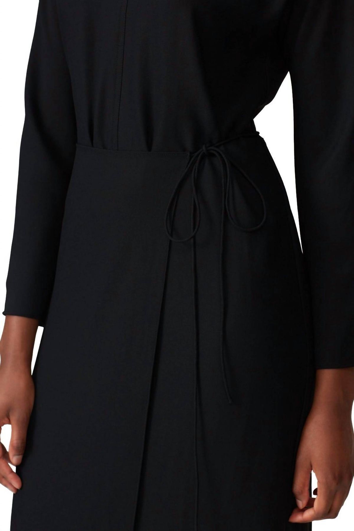 Style 1-2685586429-3855-1 Vince Size XS Long Sleeve Black Cocktail Dress on Queenly