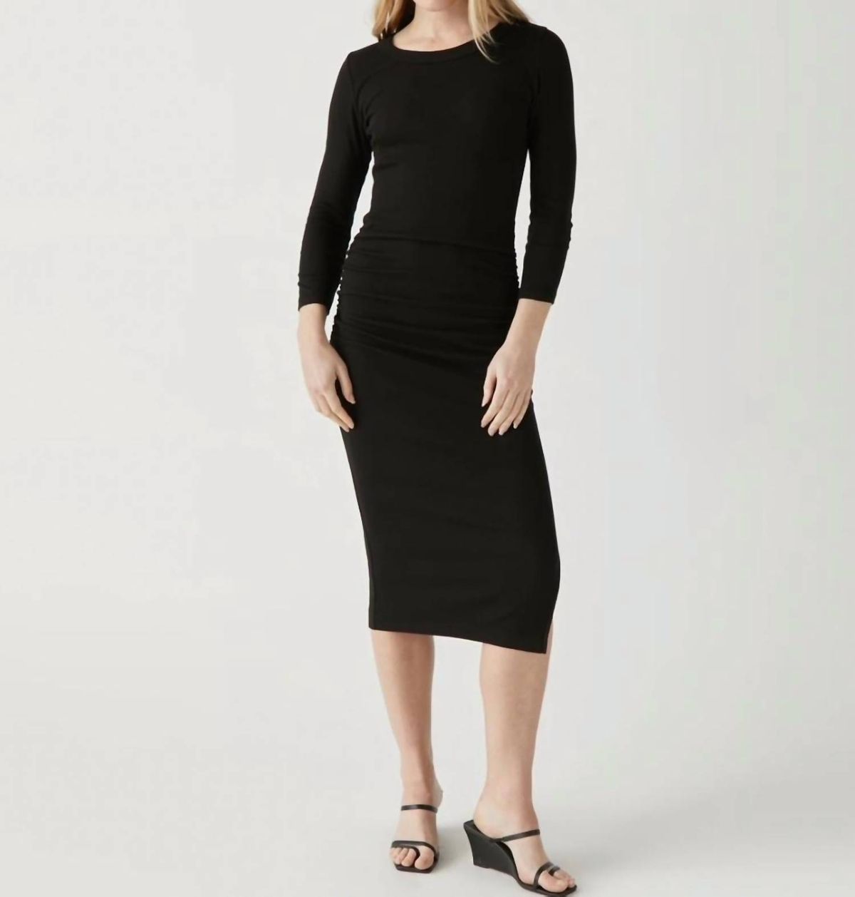 Style 1-282950948-2901 Michael Stars Size M Black Cocktail Dress on Queenly