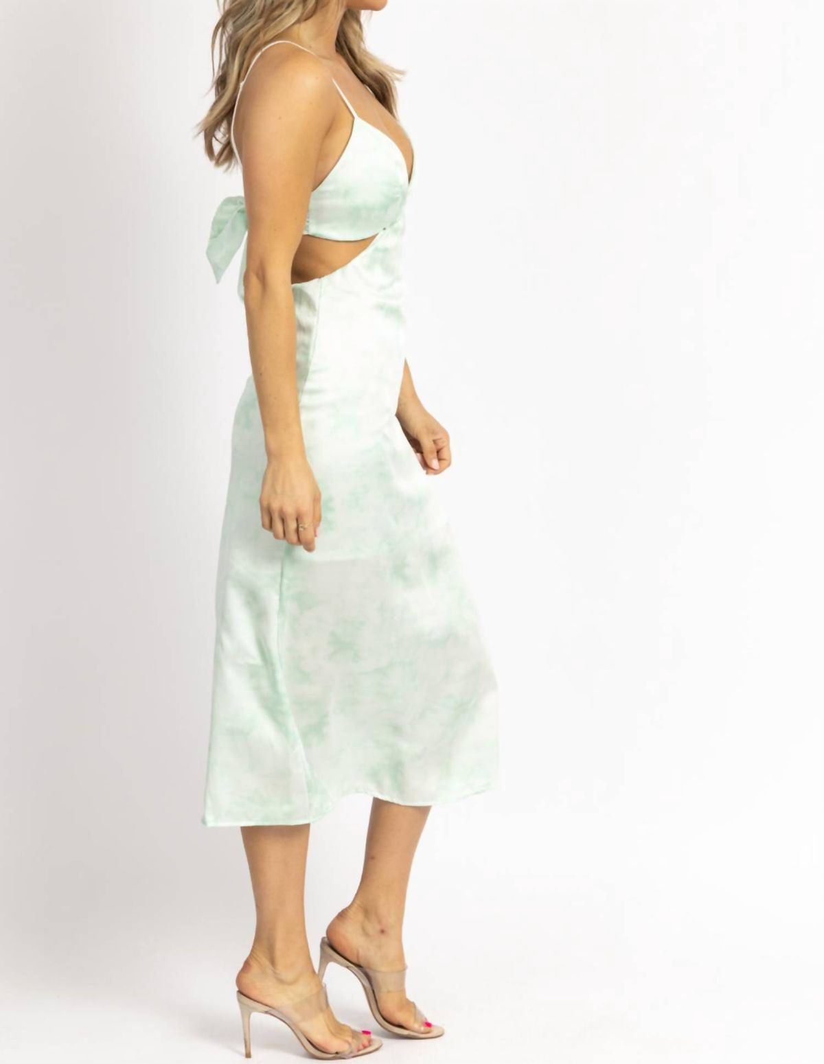 Style 1-3170746310-2696 Win Win Apparel Size L Green Cocktail Dress on Queenly