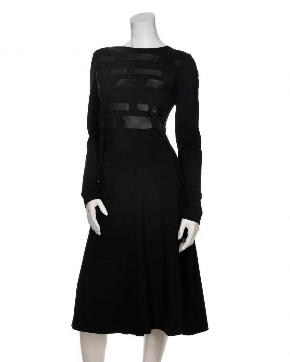Style 1-3234973341-1339 Beate Heymann Plus Size 38 Long Sleeve Black Cocktail Dress on Queenly