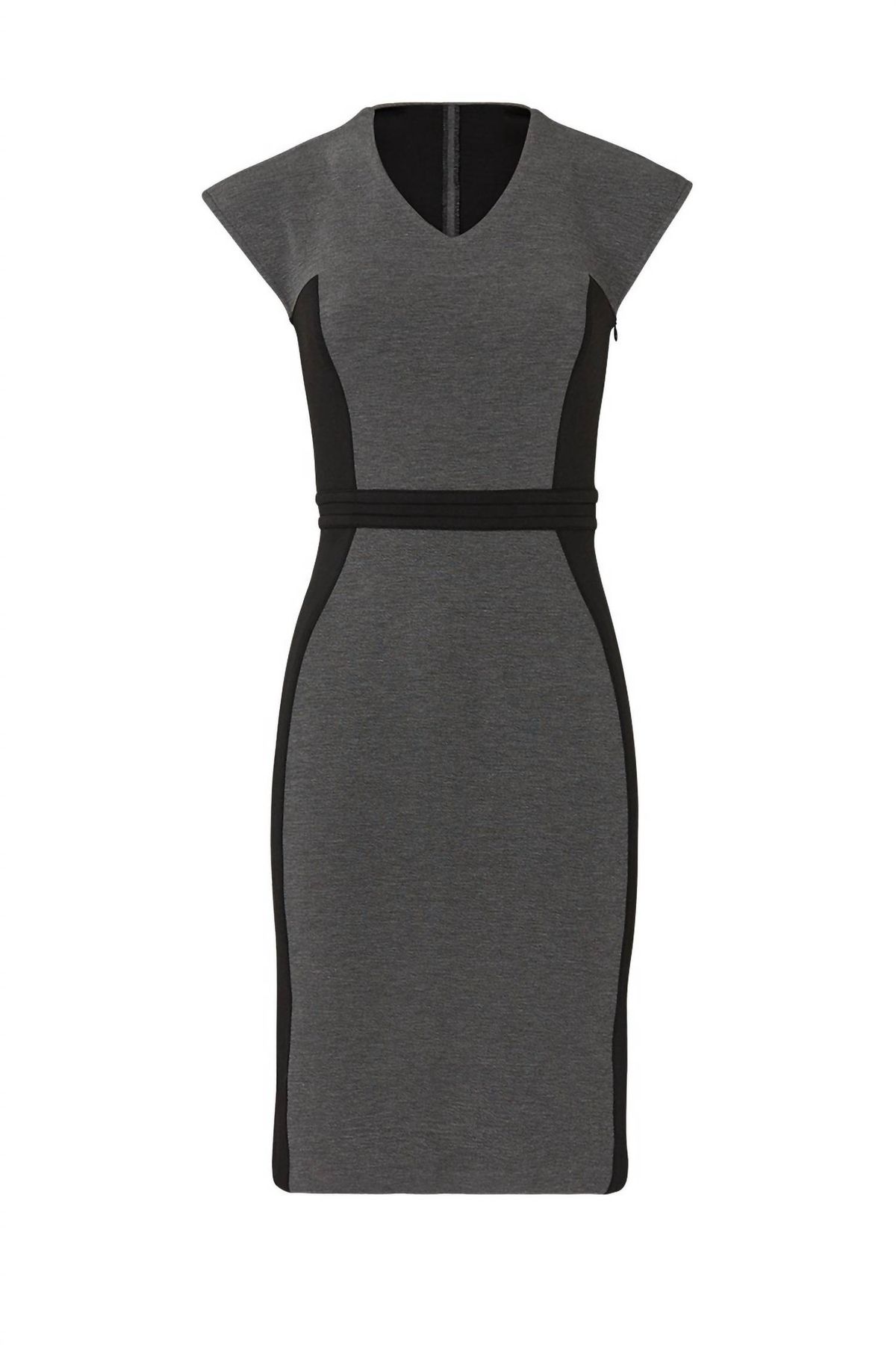 Style 1-3537529716-5-1 Of Mercer Size 0 Cap Sleeve Gray Cocktail Dress on Queenly