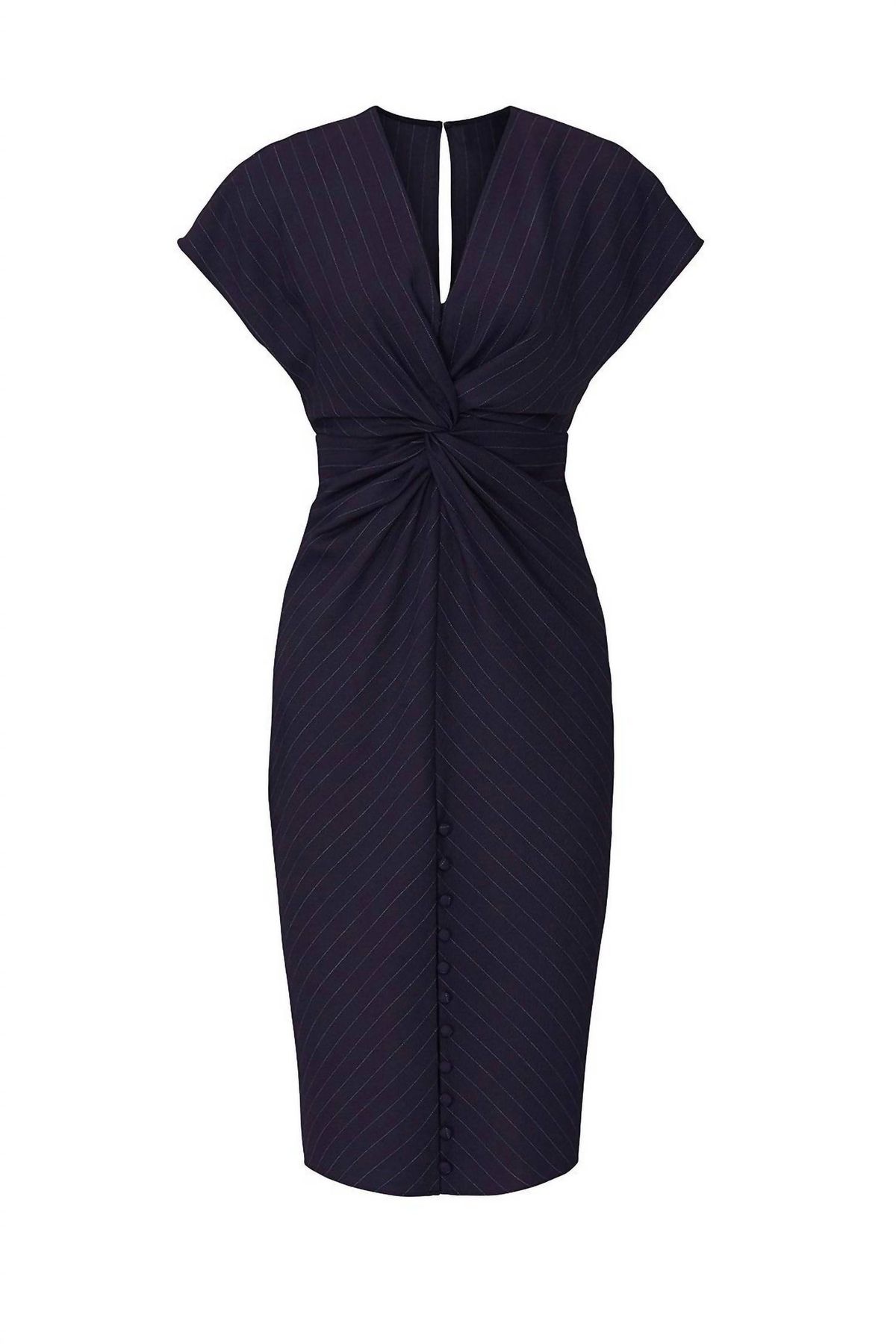 Style 1-60518388-4818-1 Prabal Gurung Size 4 Navy Blue Cocktail Dress on Queenly