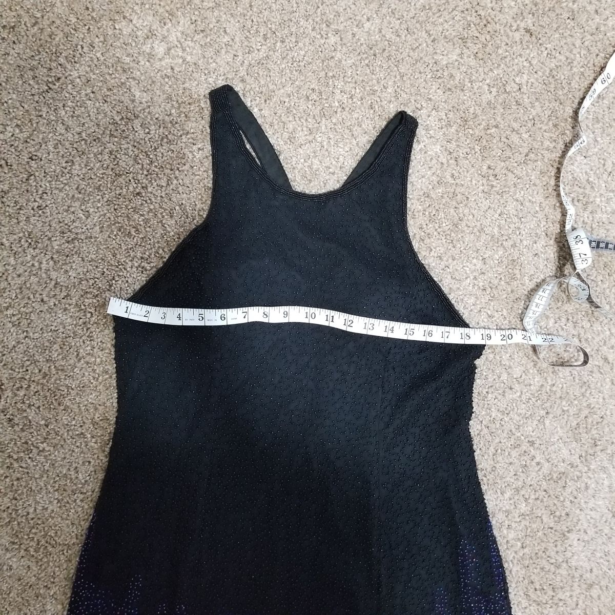 Style Vintage Cassandra Stone Size 14 Halter Satin Black Mermaid Dress on Queenly